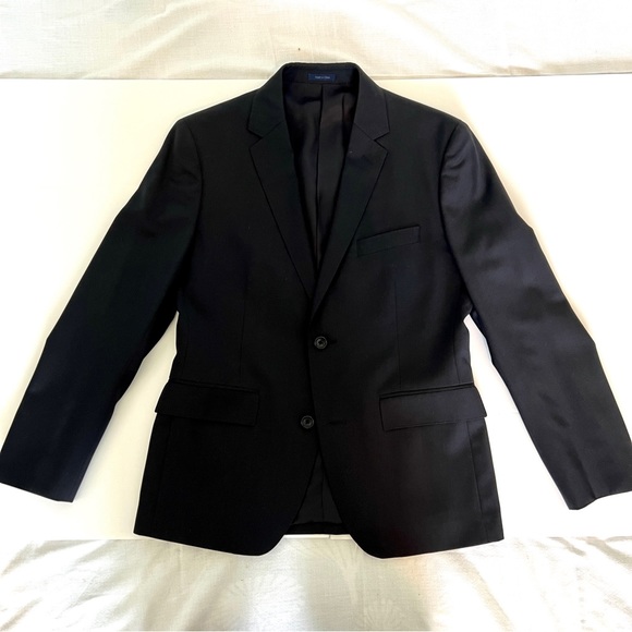 Bonobos Italian Wool Suit in Navy Slim Fit Jacket 38S slim pants 32x 27.5 slim - Picture 4 of 13